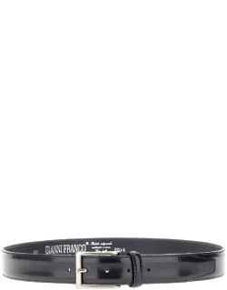 Brushed Leather Belt