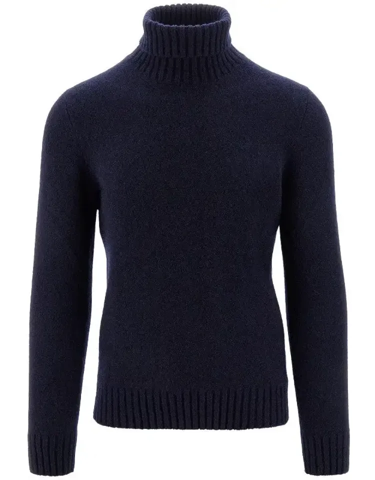 Cashmere And Silk Turtleneck Sweater