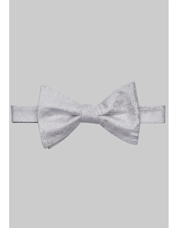 Tonal Paisley Pre-tied Bow Tie
