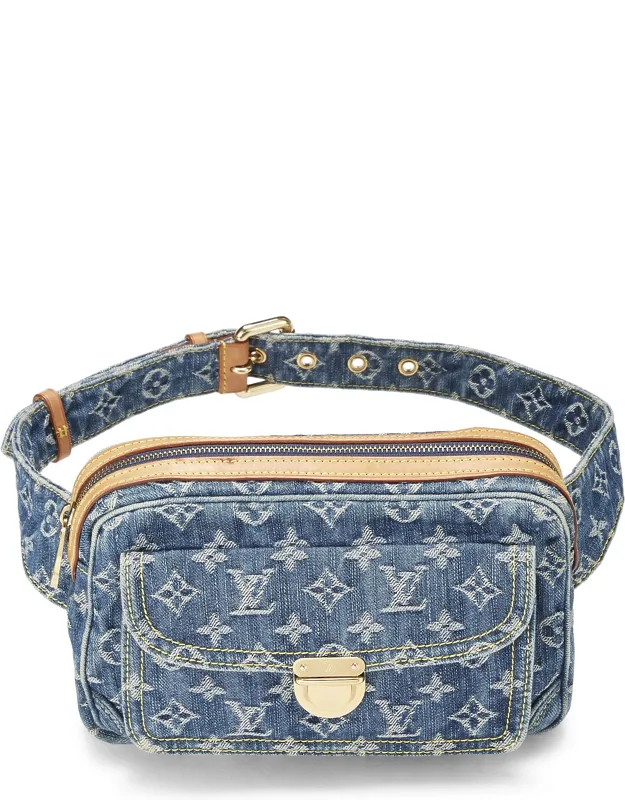 Monogram Denim Bumbag