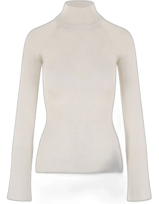Turtleneck Sweater In Cashmere And Silk