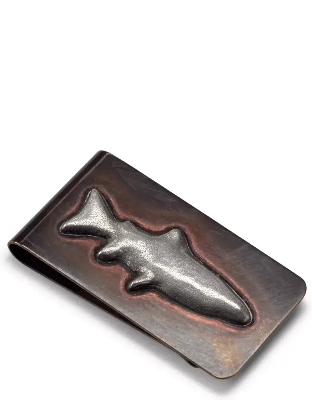 Trout Recycled Metal Money Clip
