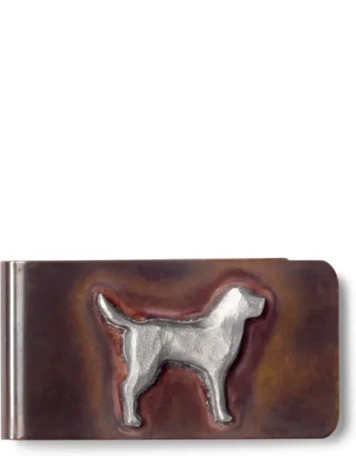 Handmade Retriever Money Clip