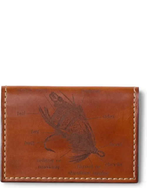 Fly Anatomy Bi-fold Leather Wallet