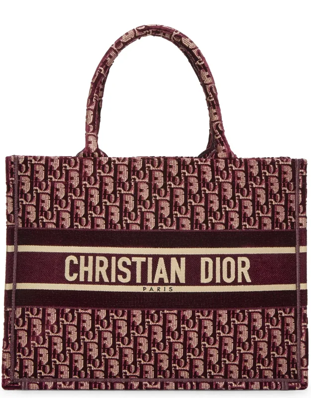 Velvet Oblique Denim Book Tote