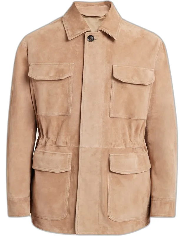 Suede Field Jacket