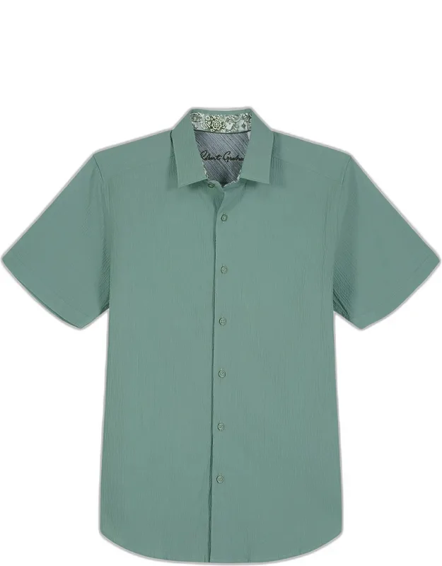 Thresher Seersucker Short-sleeve Shirt