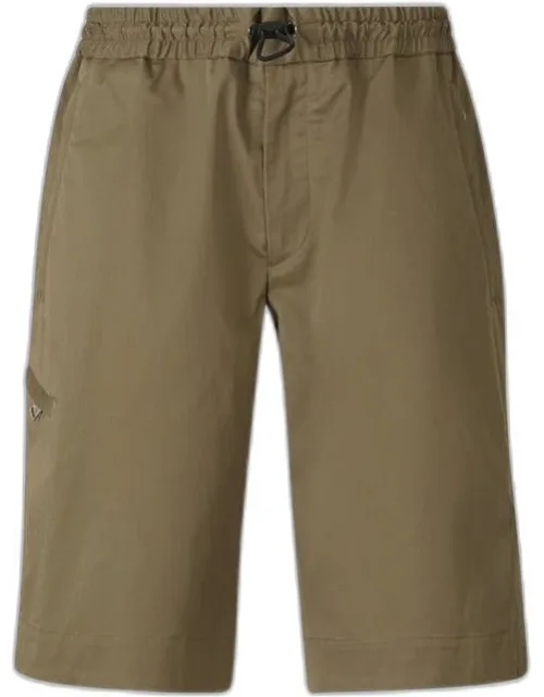 Side Slit Bermuda Shorts