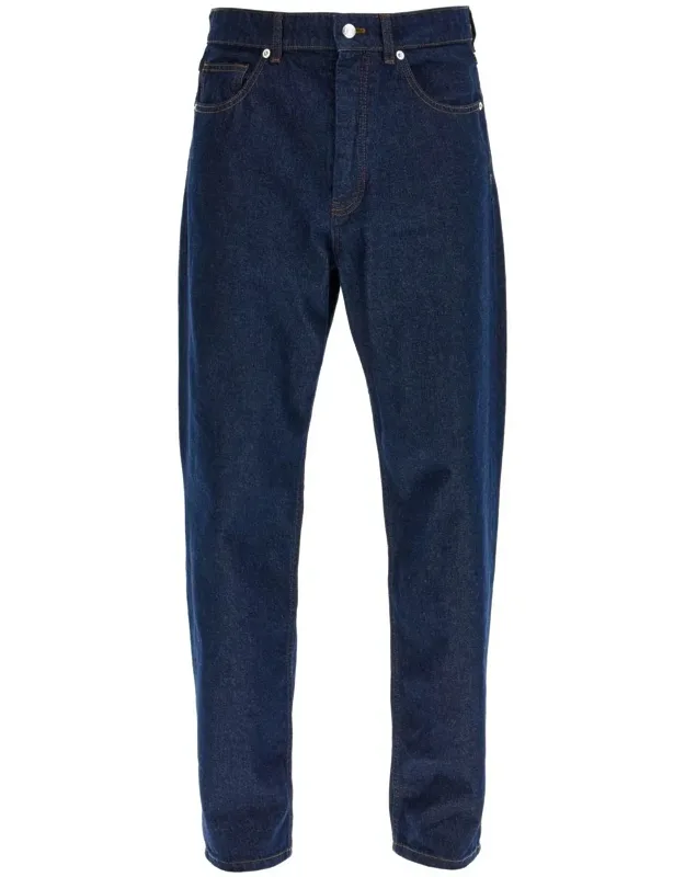 Lightweight Denim Straight Leg Jeans