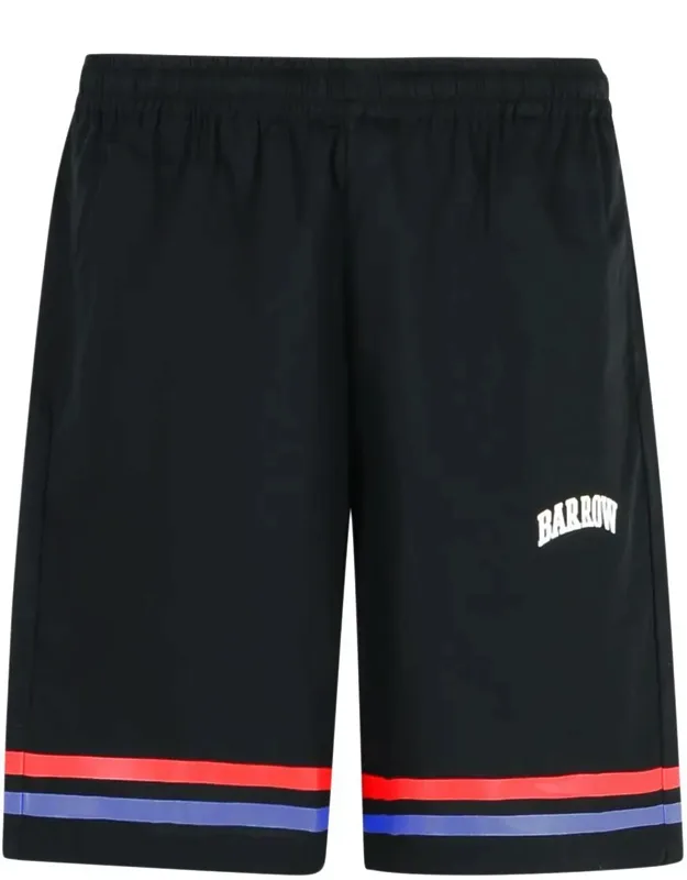Barrow 'rugby' Bermuda Shorts With Drawstring Waistband And Side Pockets