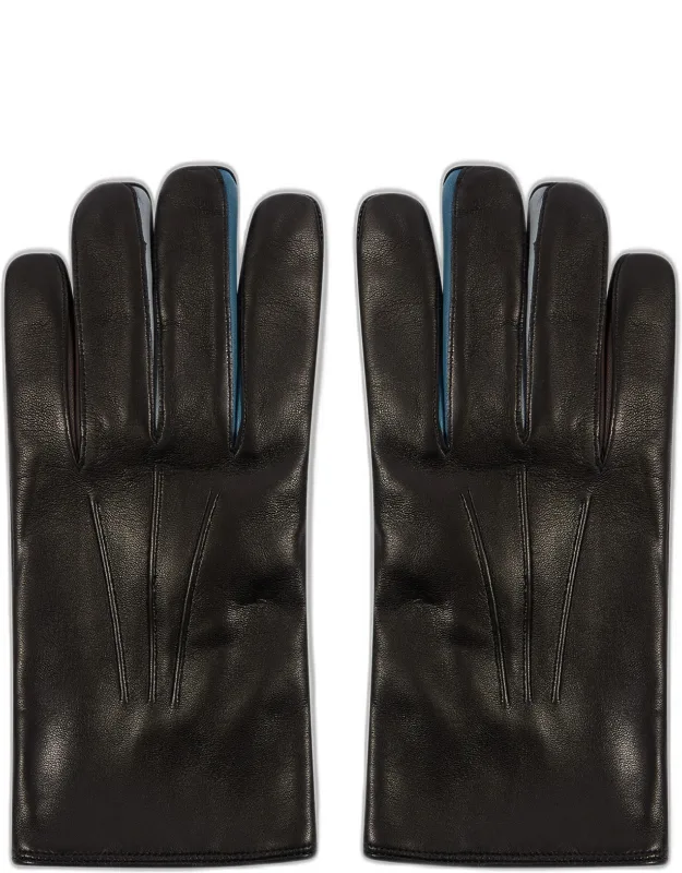 Leather 'concertina' Gloves