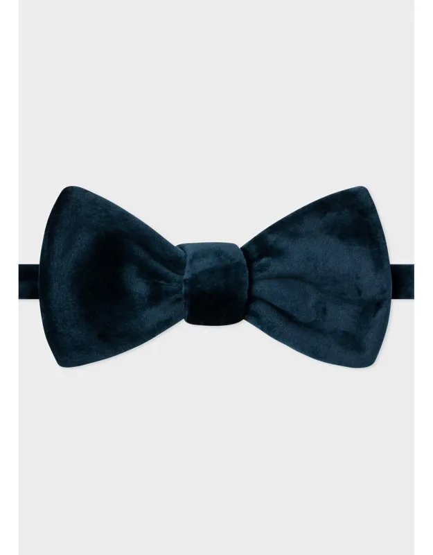 Velvet Self-tie Bow Tie