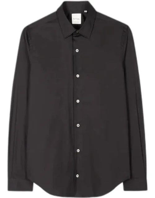 Super Slim-fit Shirt With 'artist Stripe' Cuff Lining