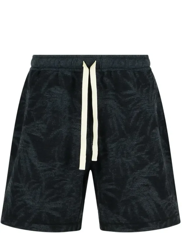 Palm Angels Bermuda Shorts Elasticated Waistband, Drawstring