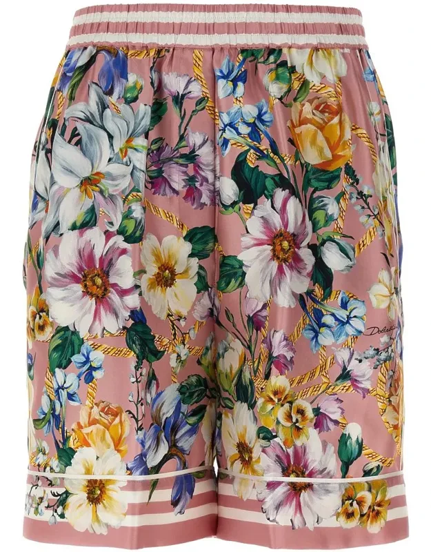 Floral Bermuda Shorts