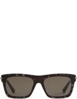 Rectangular T-bar Sunglasses