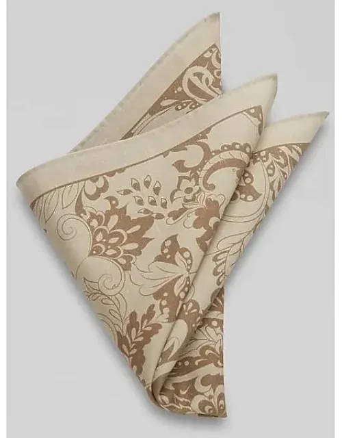 Botanical Paisley Pocket Square