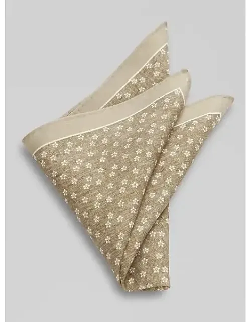 Simple Floral Pocket Square
