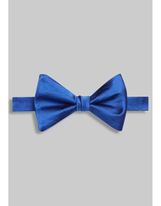 Solid Pre-tied Big Bow Tie