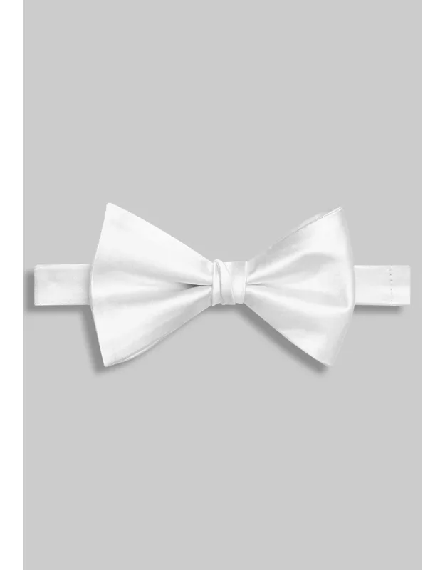 Solid Pre-tied Big Bow Tie