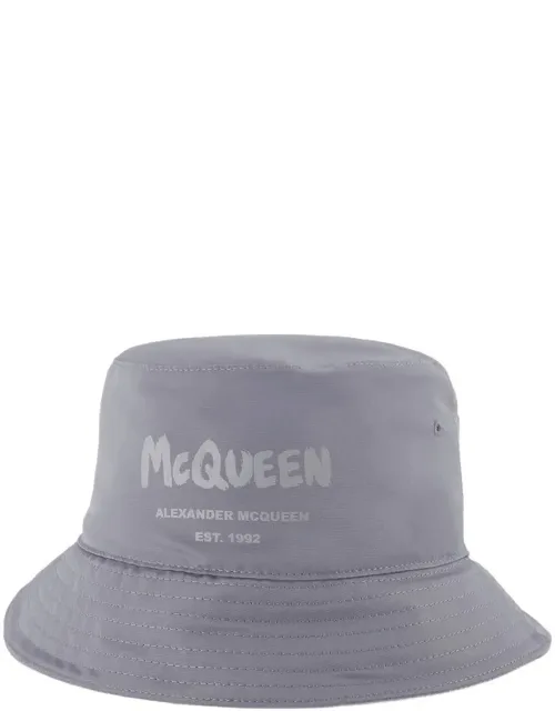 Tonal Graffiti Bucket Hat