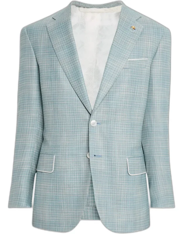 Check Single-breasted Sport Coat