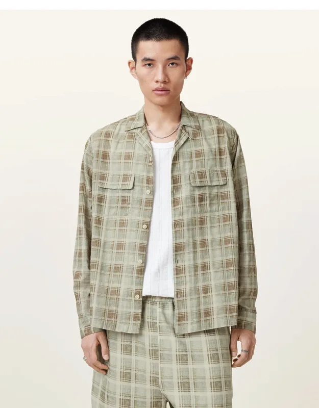 Checked Long Sleeve Shirt