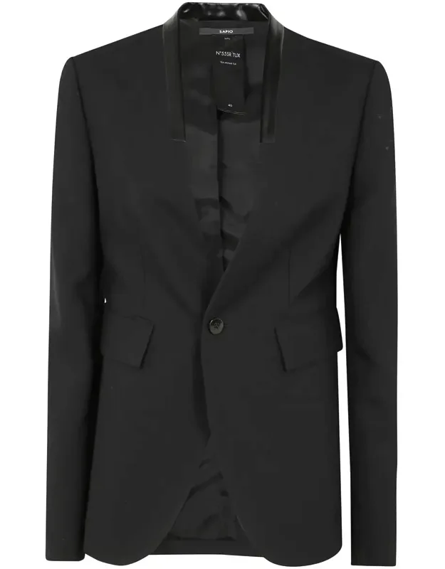 Mohair Tuxedo Blazer