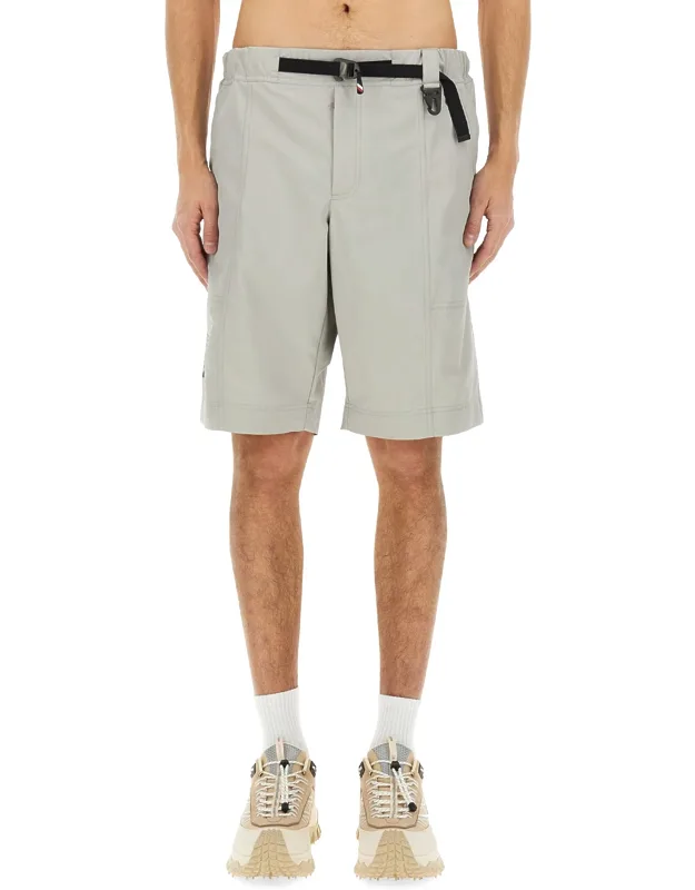 Belted Bermuda Shorts