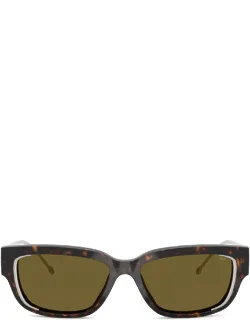 Diesel - Rectangle Sunglasses - Smooth Acetate, Metal Brackets