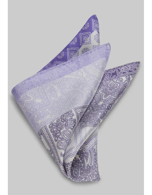 Paisley Patchwork Pocket Square
