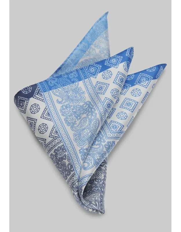 Paisley Patchwork Pocket Square