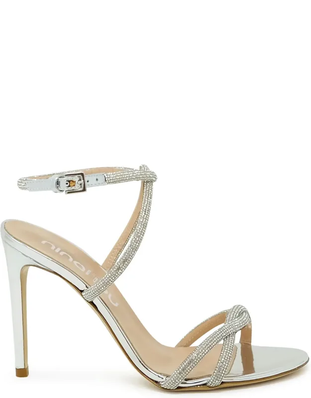 Leather Sandal, 100 Mm Heel, Ss24