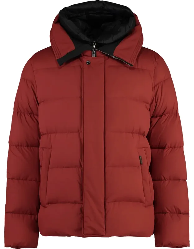 Hooded Short Down Jacket