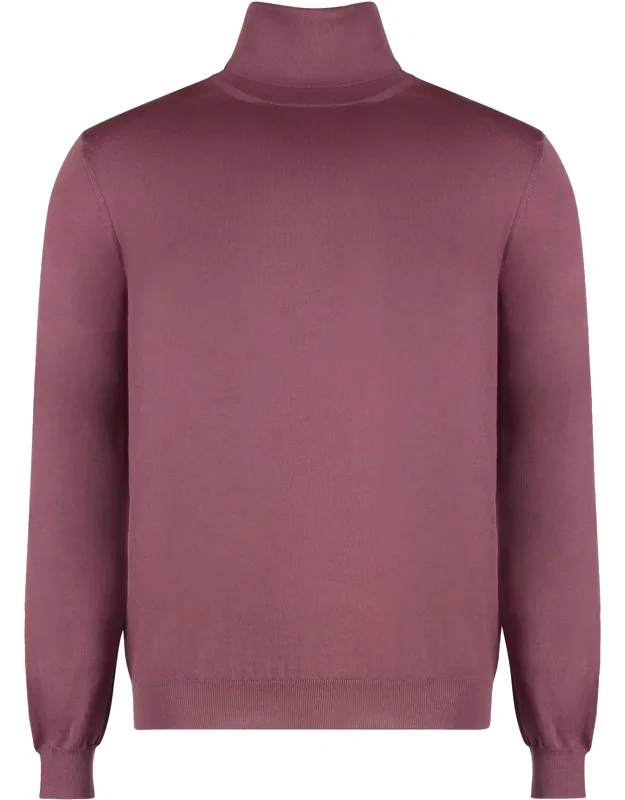 Cashmere Turtleneck Pullover