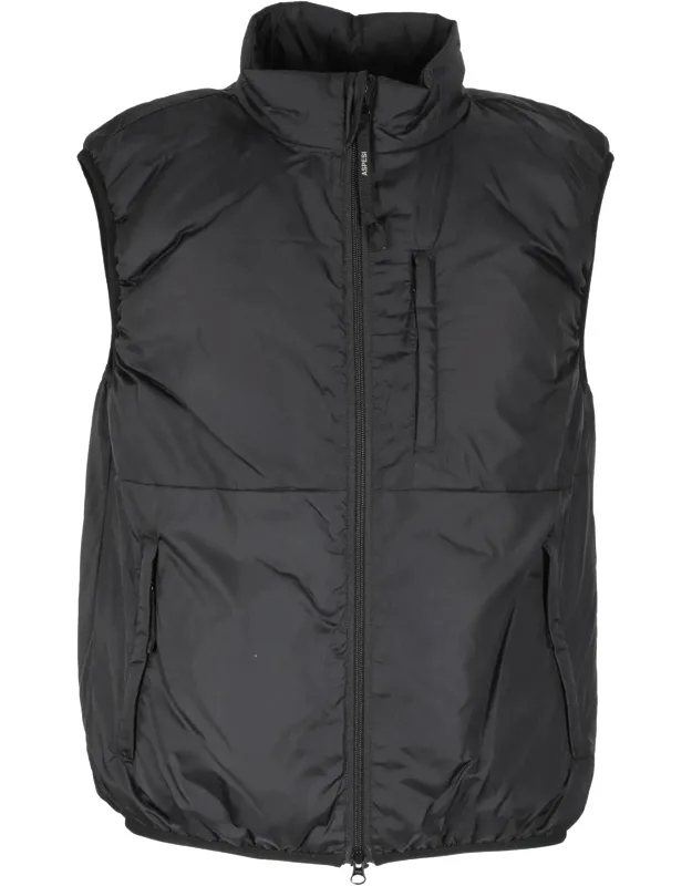 High-neck Zip-up Gilet