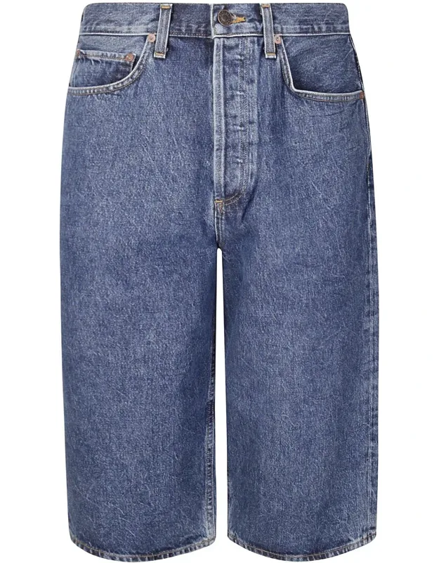 Beesley Buttoned Denim Shorts