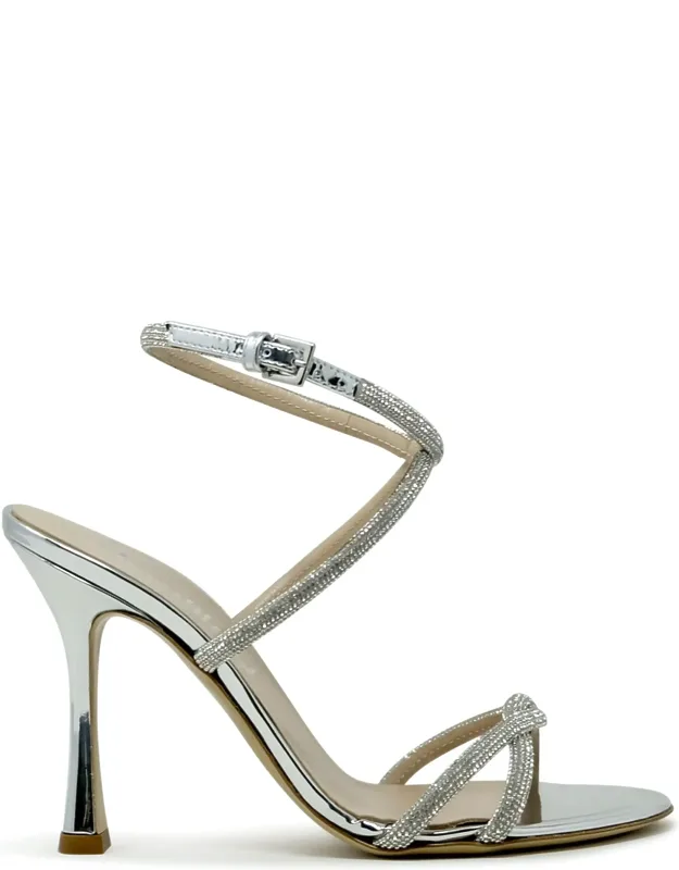 Ninalilou Leather Sandals With Heel 10 Cm And Season Ss25