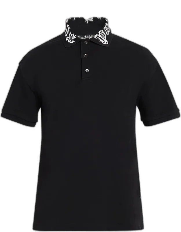 Neck-logo Polo Shirt