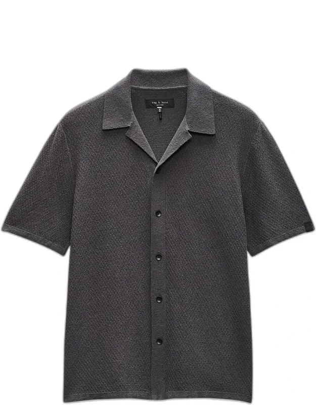 Zigzag Toweling Camp Shirt