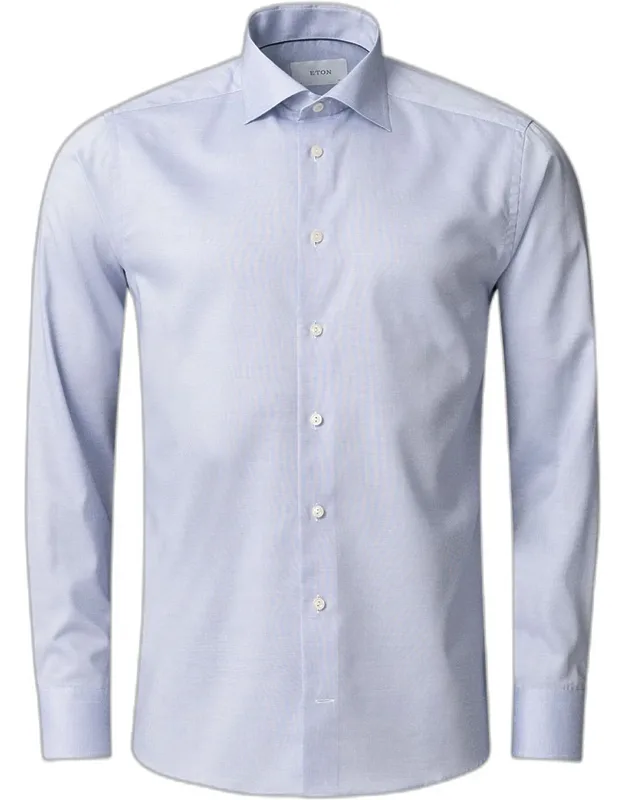 Signature Oxford Basketweave Slim-fit Sport Shirt