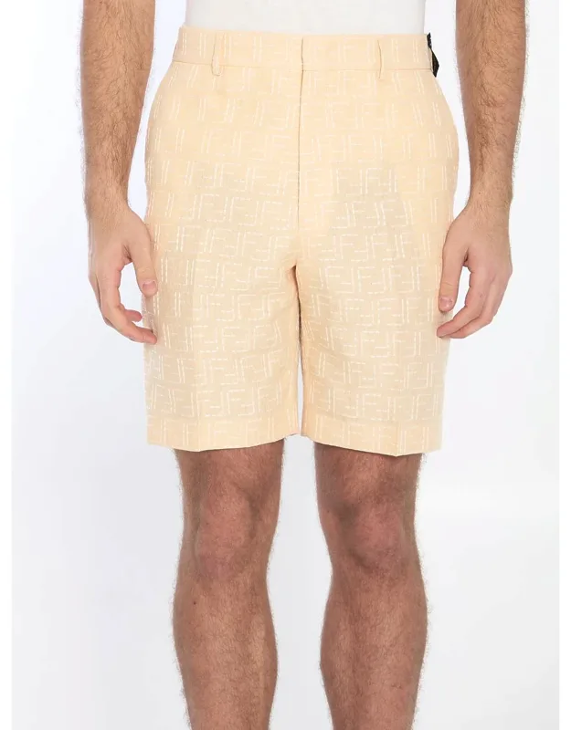 Jacquard Bermuda Shorts
