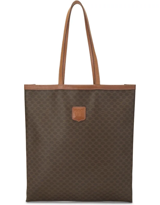 Coated Canvas Macadam Tote