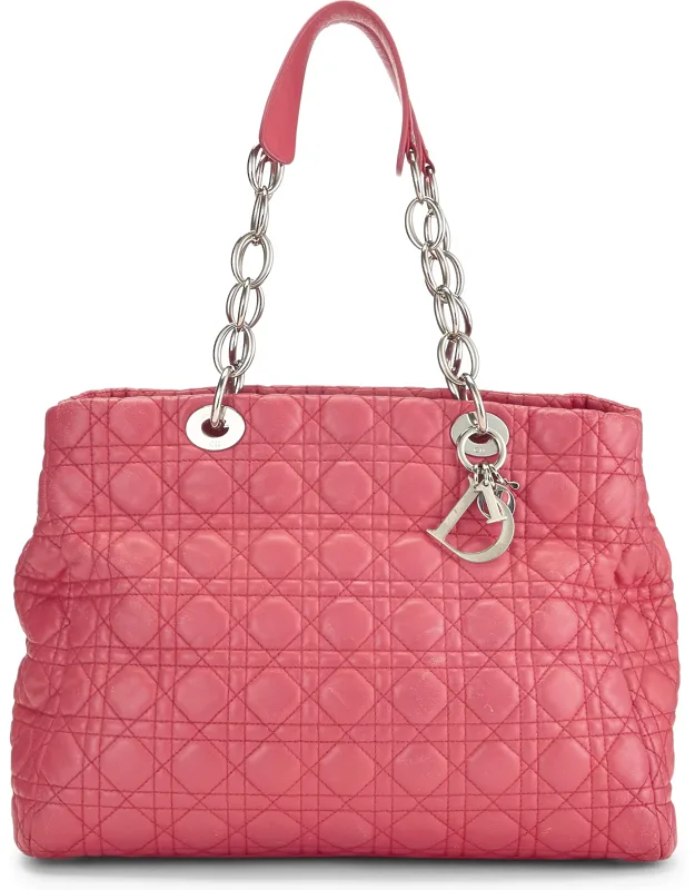 Cannage Quilted Soft Shopping Tote