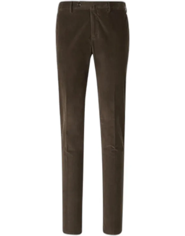 Formal Micropana Cotton Trousers Slim Fit, Two Side Pockets