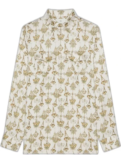 Chandelier Silk Shirt