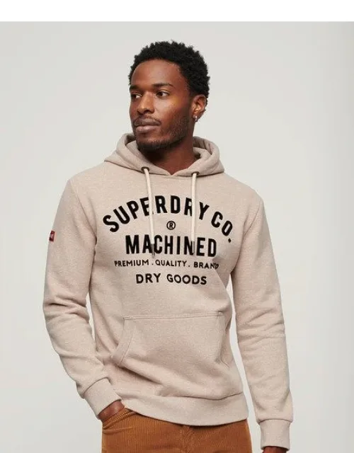 Workwear Flock Graphic Hoodie