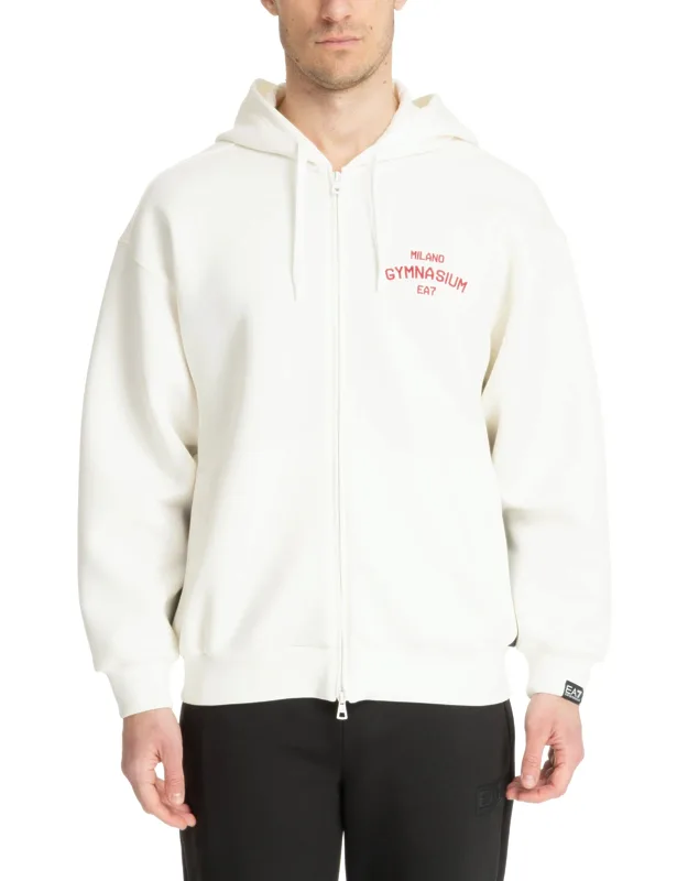Hoodie With Logo And Pockets
