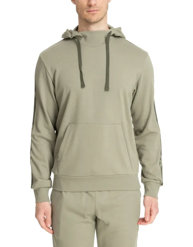 Underwear Hoodie With Drawstring Closure And Logo Pocket