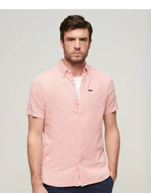 Seersucker Short Sleeve Shirt